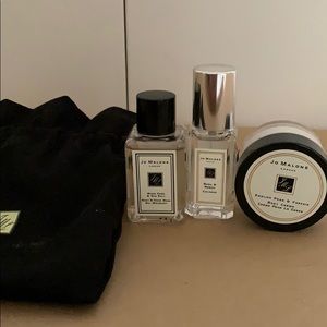 Jo Malone travel body set with pouch